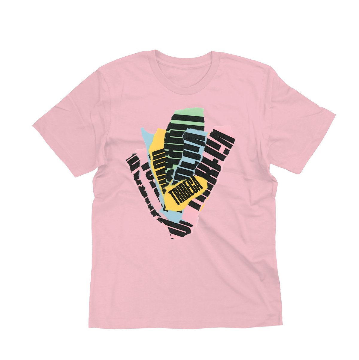 2018 TEAR ON PINK T-SHIRT