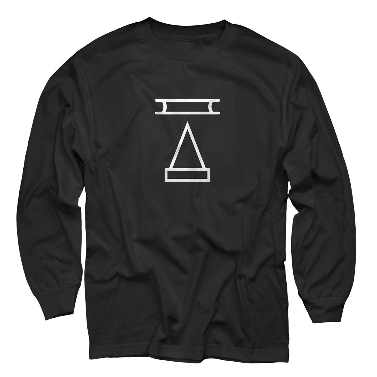 2019 HIEROGLYPHIC ON BLACK LONGSLEEVE