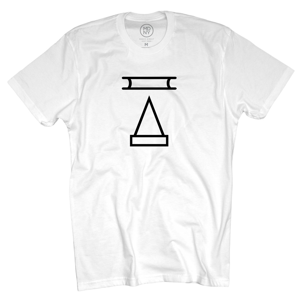 2019 HIEROGLYPHIC ON WHITE T-SHIRT
