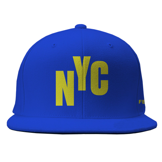2021 NYC ROYAL BLUE FLATBRIM