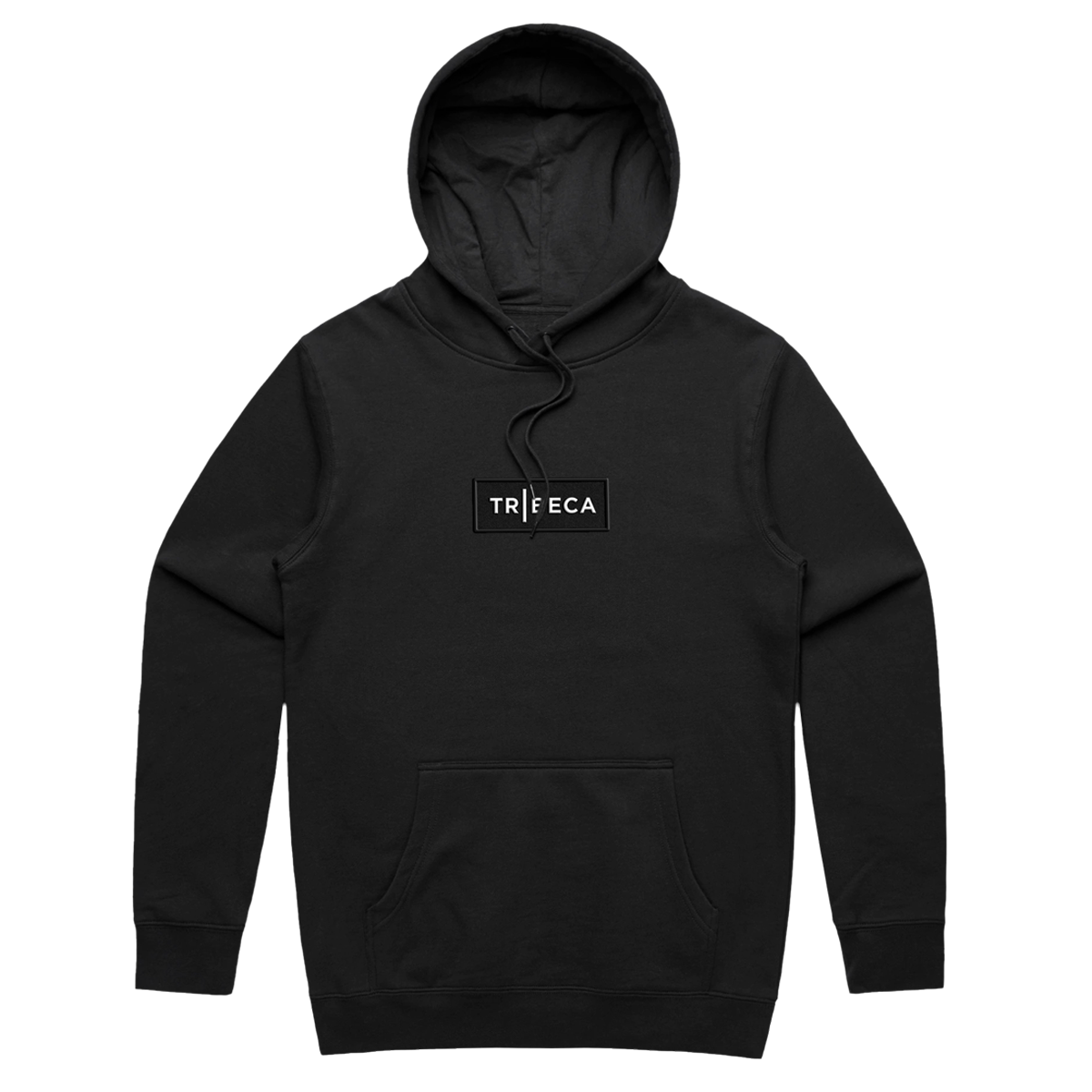 BLACK PULLOVER SWEATSHIRT