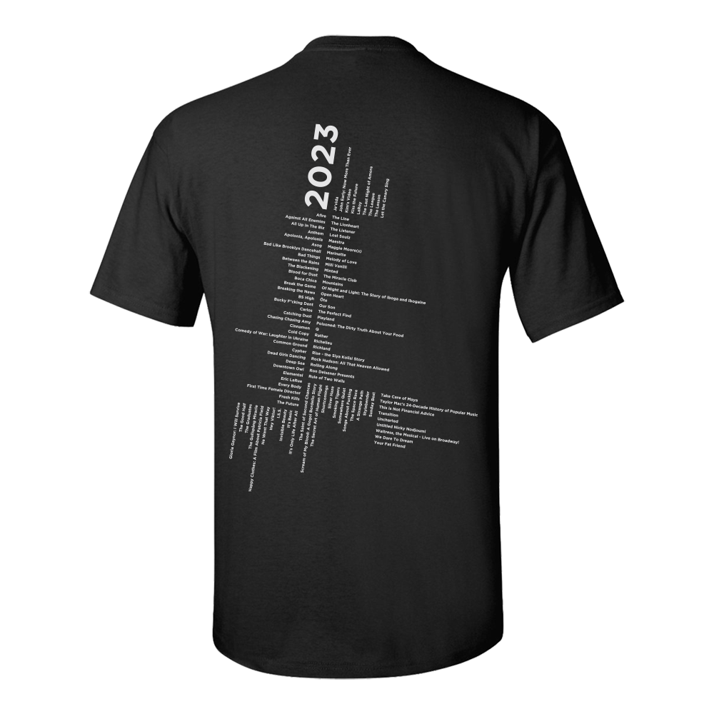 2023 FILMS BLACK T-SHIRT