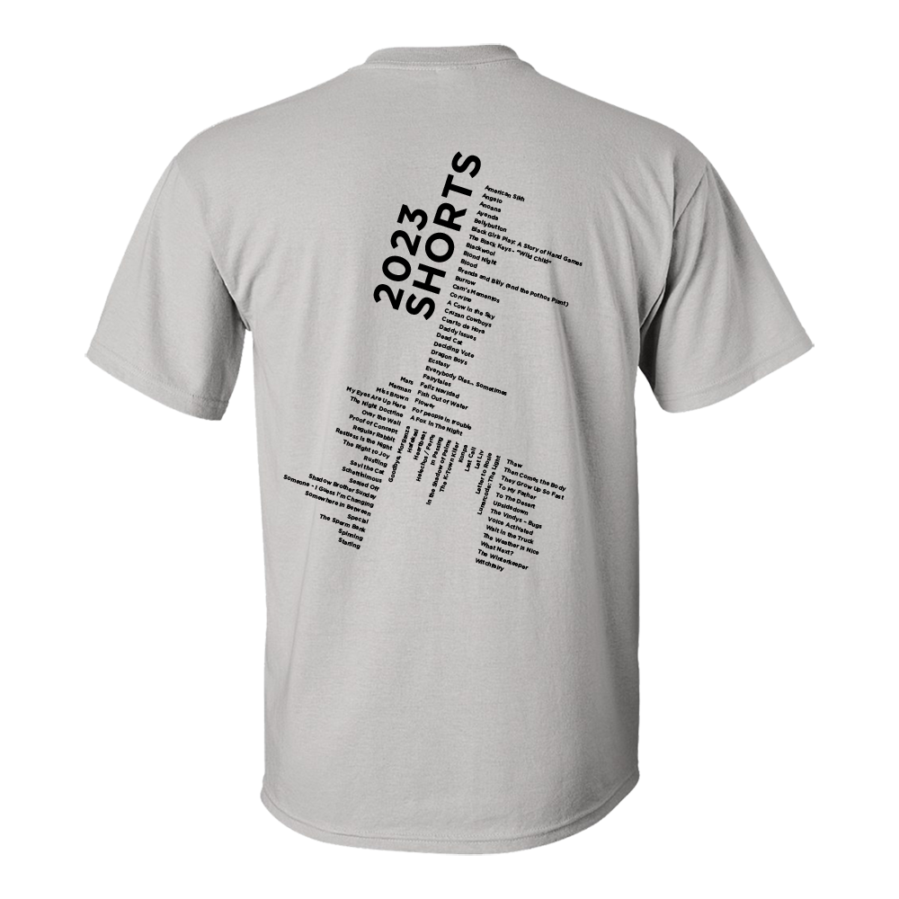 2023 SHORTS - PALE GREY T-SHIRT